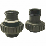V3007-06 Фитинги прямые Noryl 1" BSPT (Aquapro)
